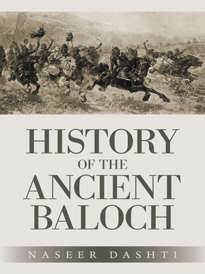 cover image of History of the Ancient Baloch